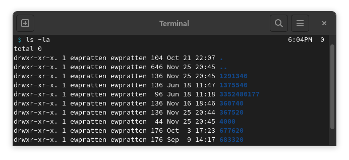 A screenshot showing app ids in the shadercache