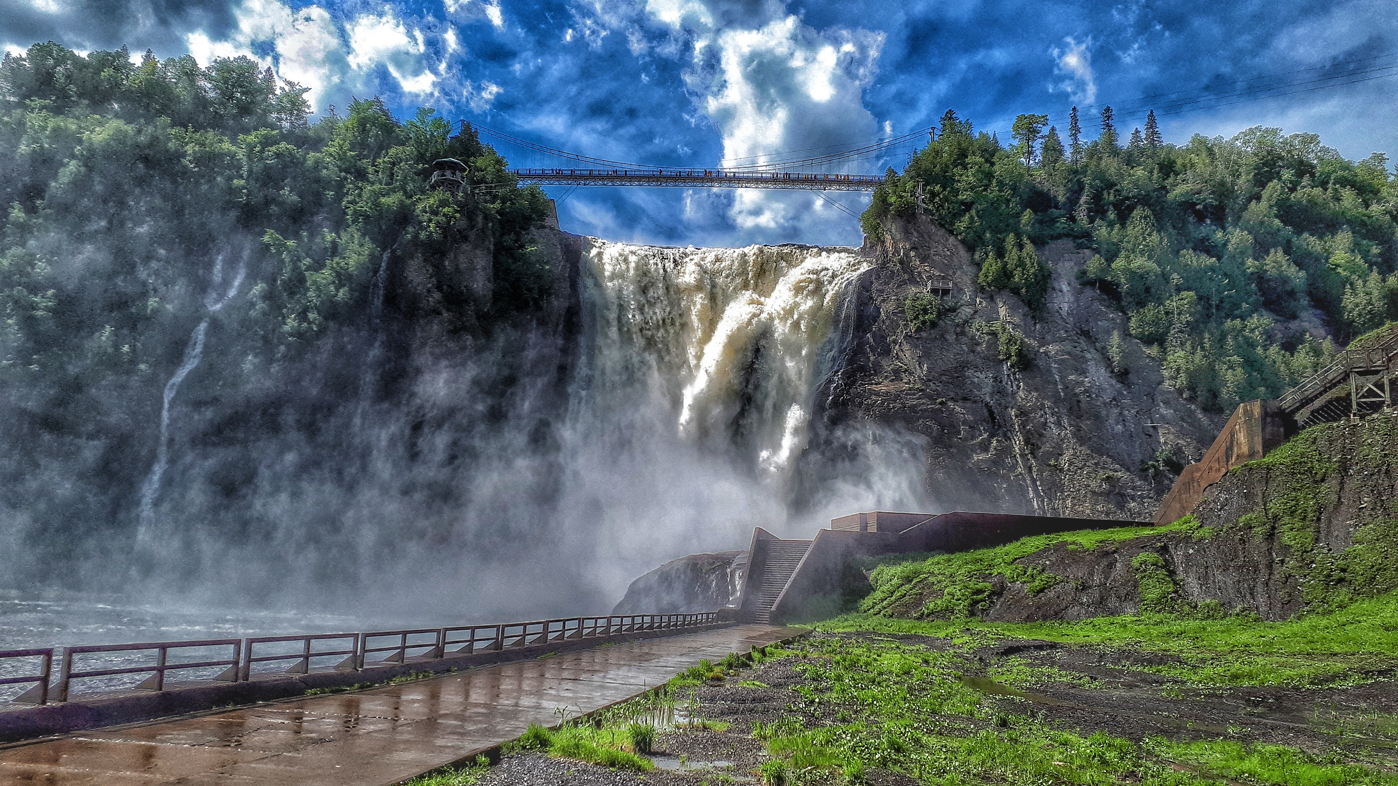 A photo titled: Montmorency Falls